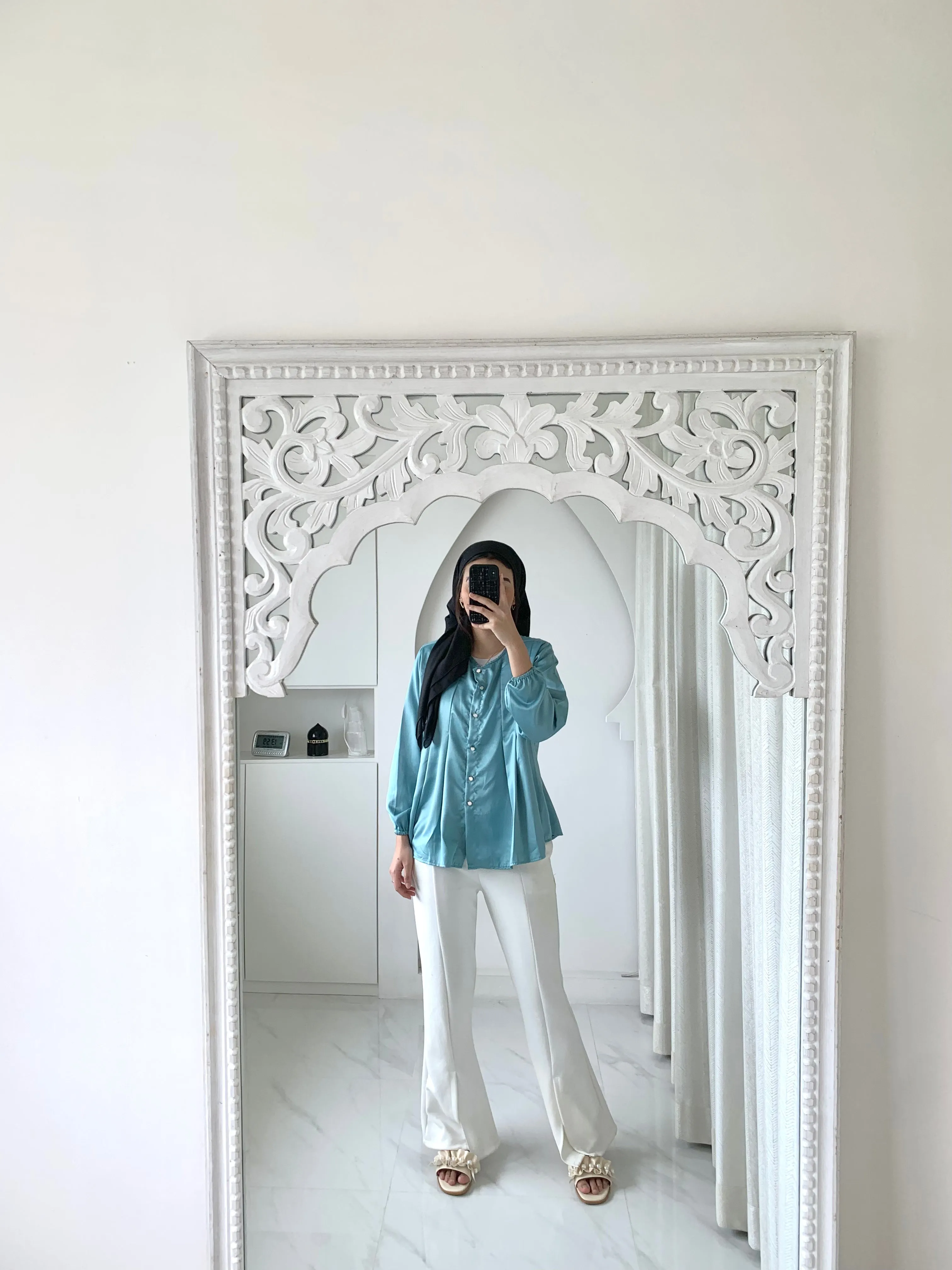 Flare Paris Silk Top