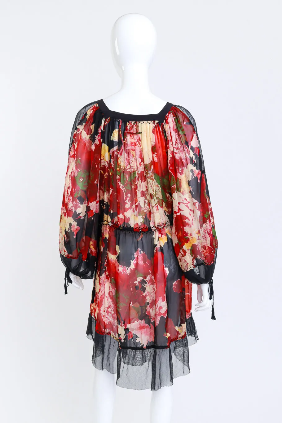 Floral Balloon Sleeve Dress II