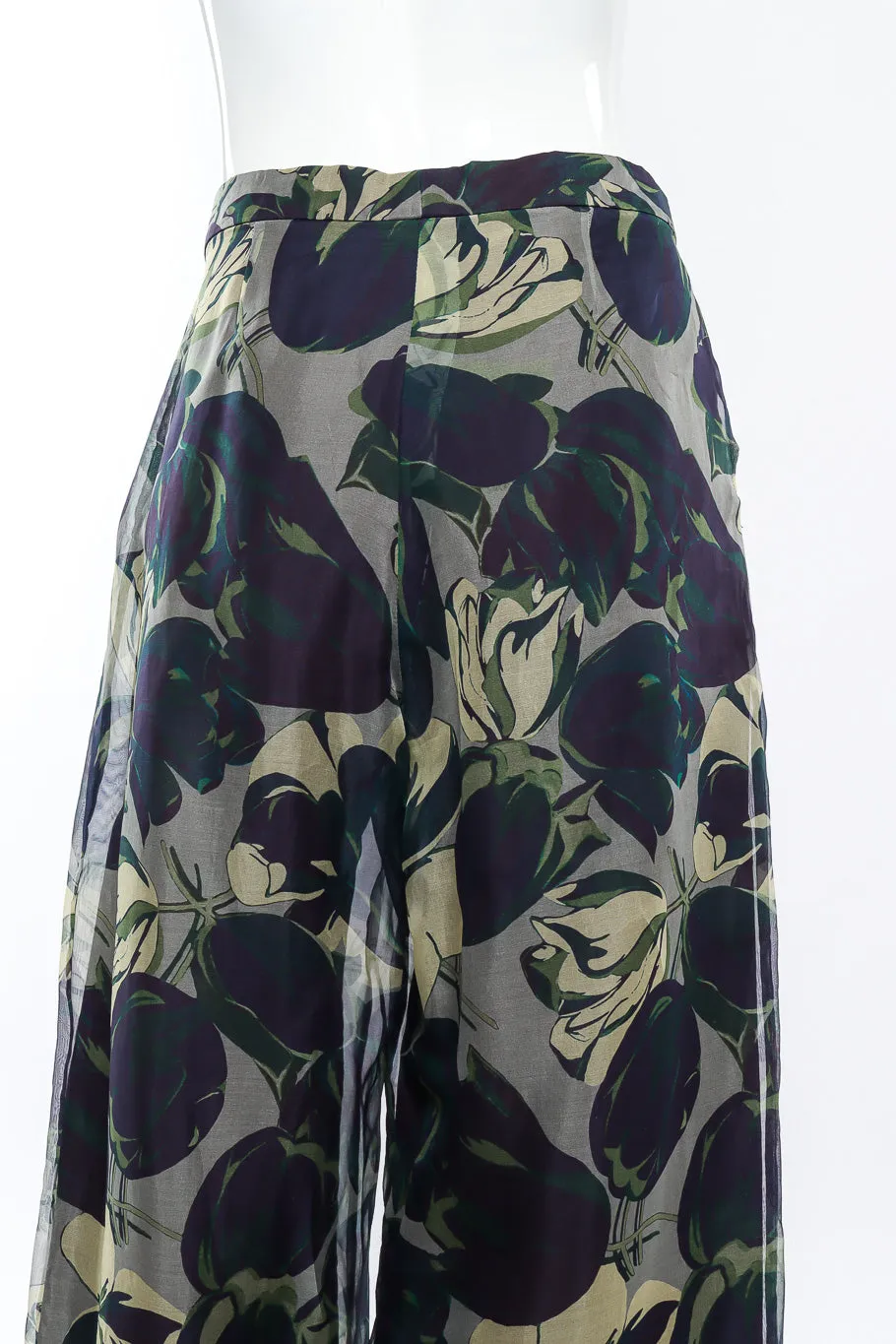 Floral Silk Pant