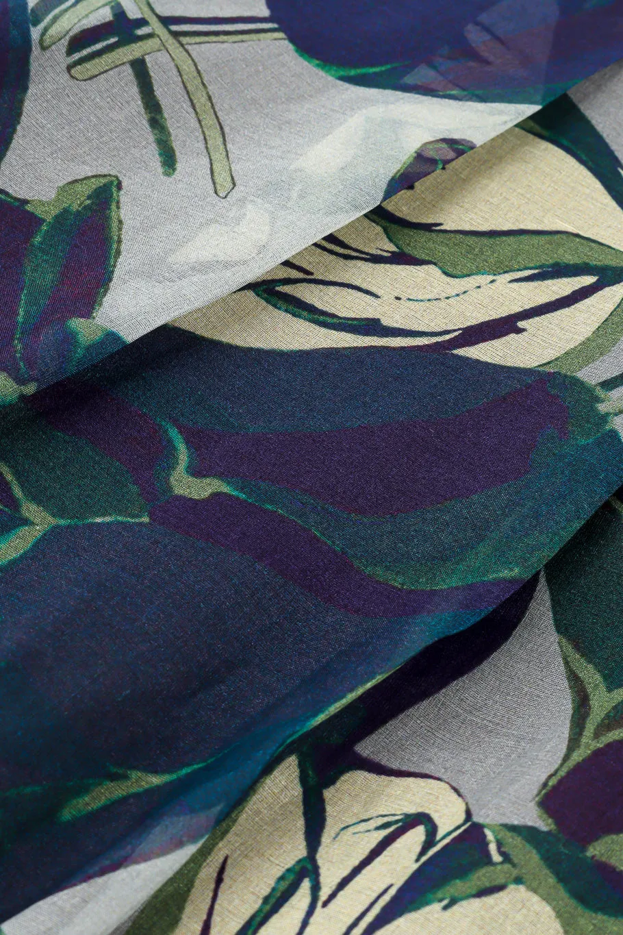 Floral Silk Pant