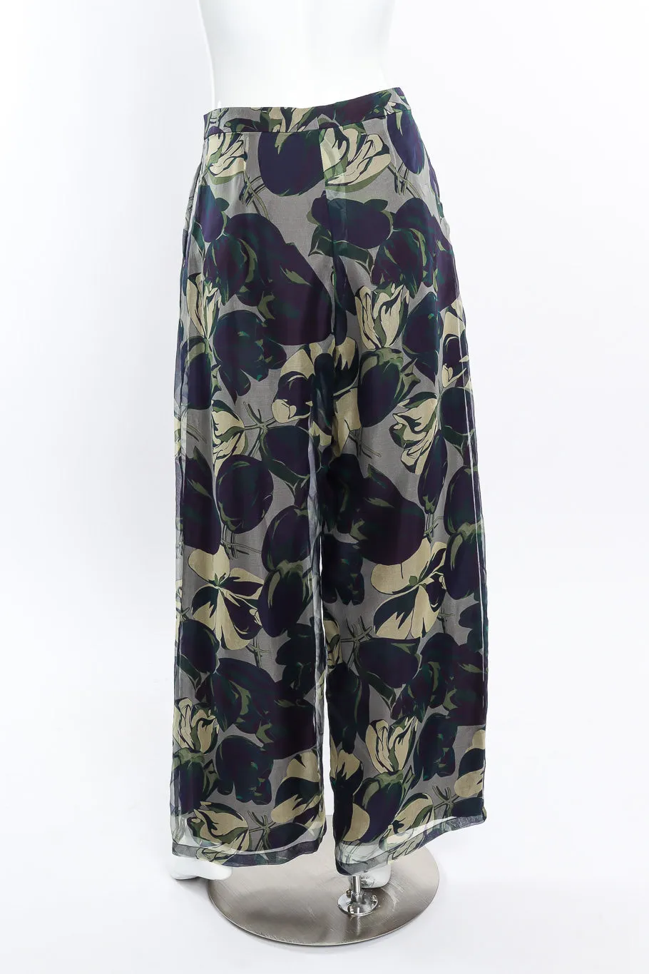 Floral Silk Pant