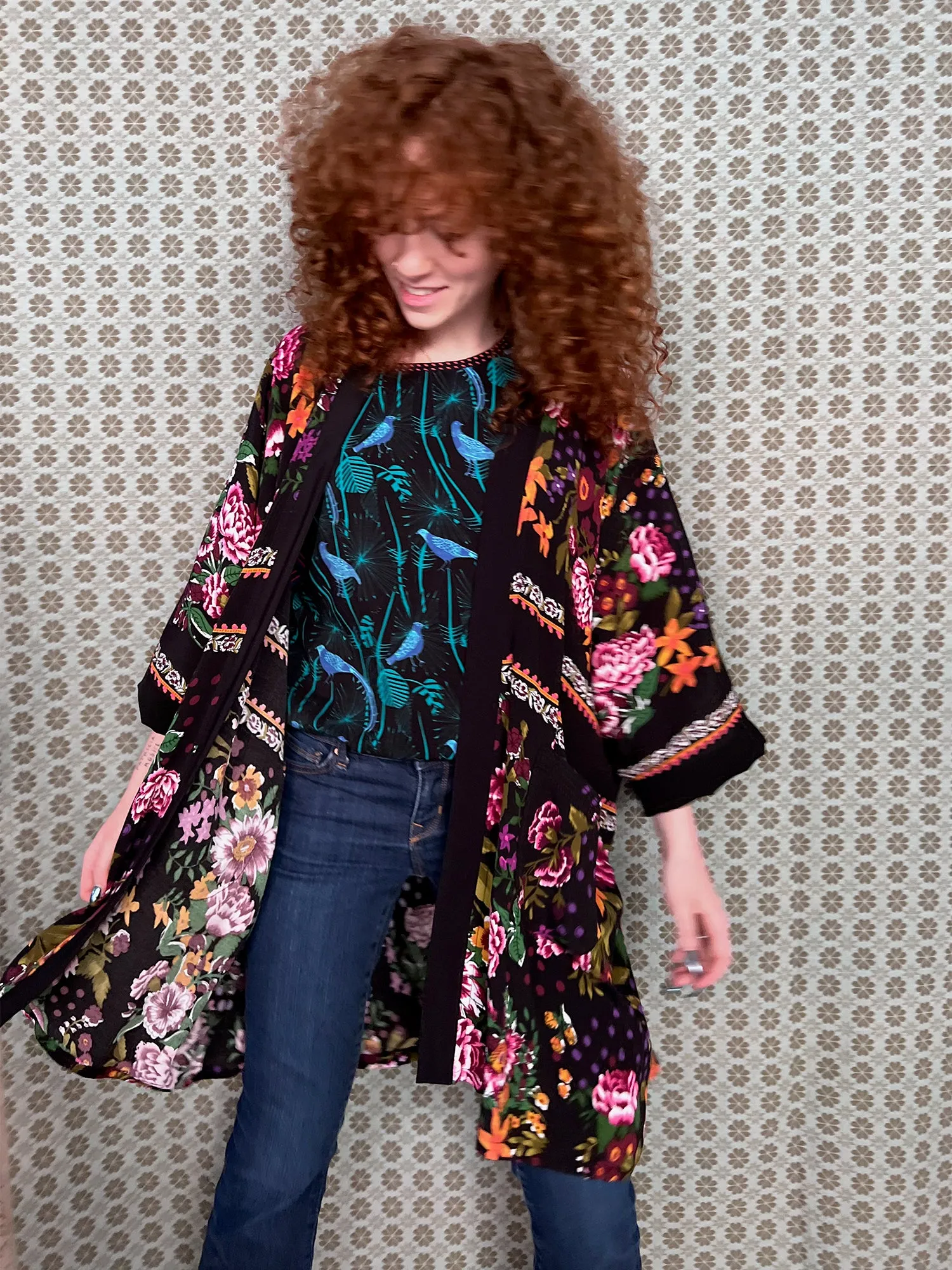 Flower Power Kimono