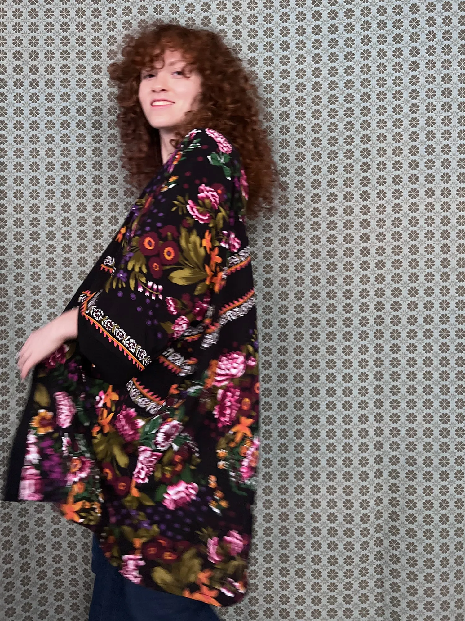 Flower Power Kimono