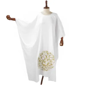 Free Style African Dress For Woman Embroidery Design Ladys Clothes Plus Size Dresses For Women