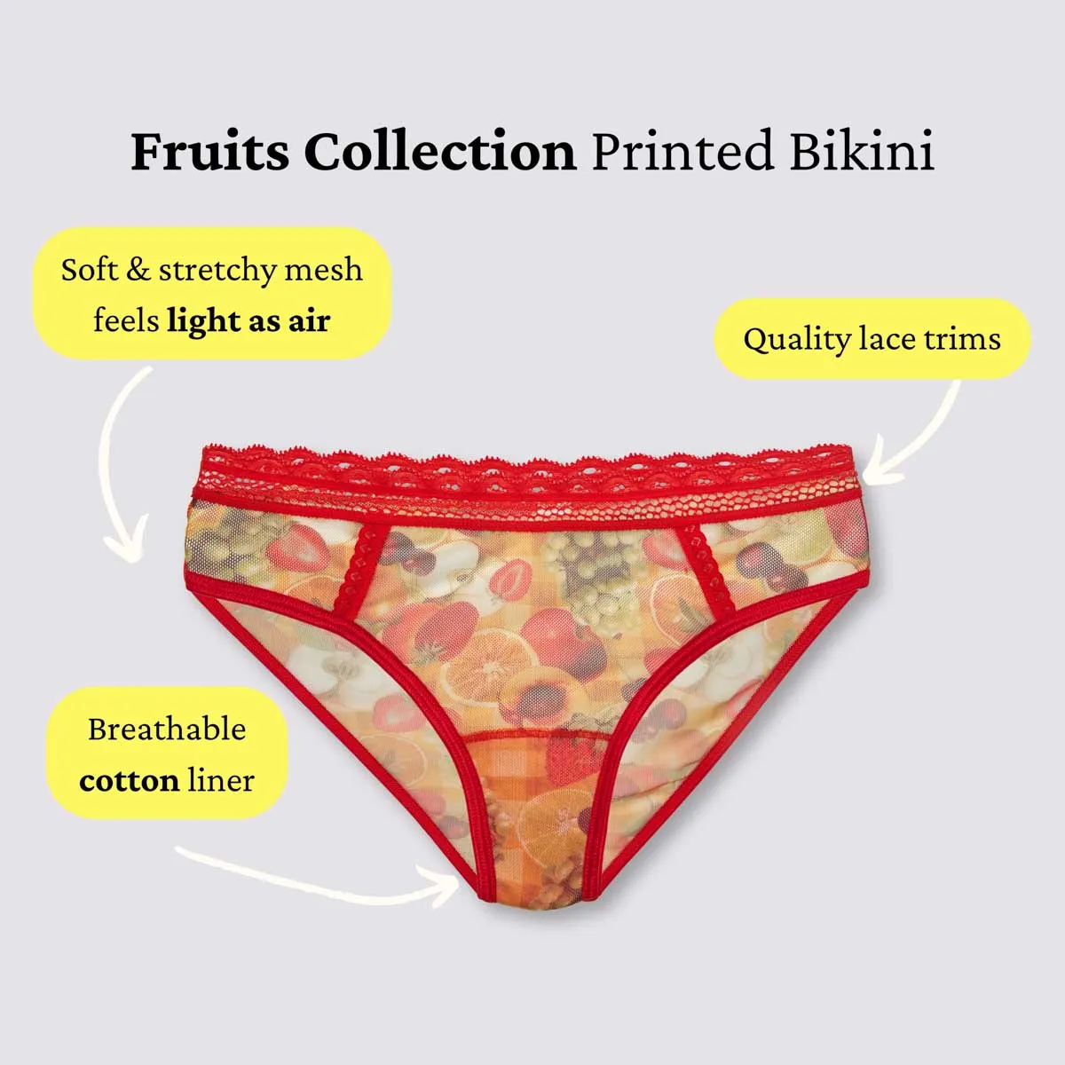 Fruit Punch Printed Bikini