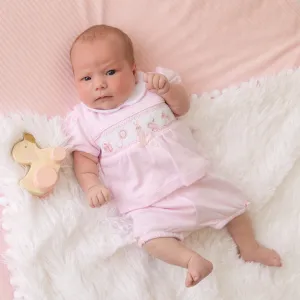 Girls Bunny & Toys Top & Pants Set