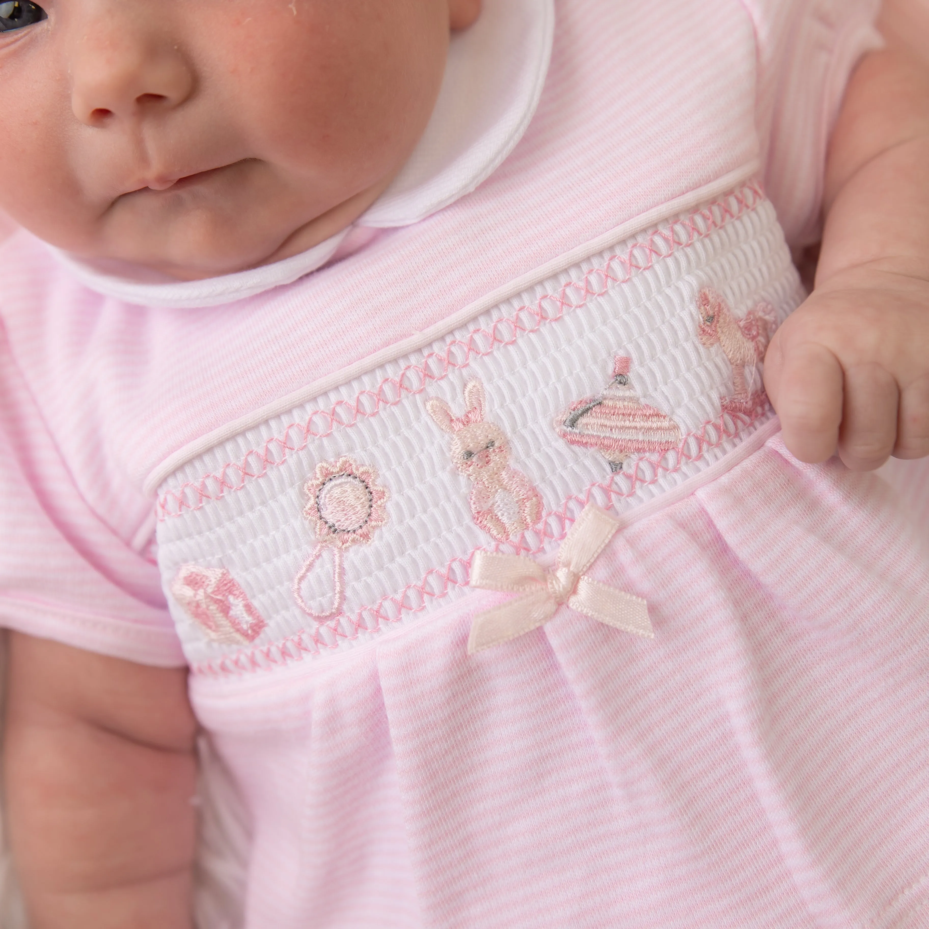 Girls Bunny & Toys Top & Pants Set