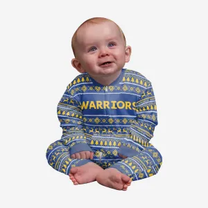 Golden State Warriors Infant Family Holiday Pajamas