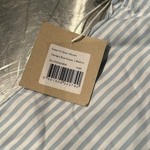 Gorgeous satin pajamas, by Ettitude in size medium