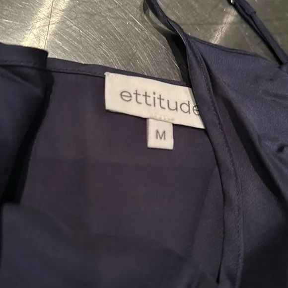 Gorgeous satin pajamas, by Ettitude in size medium