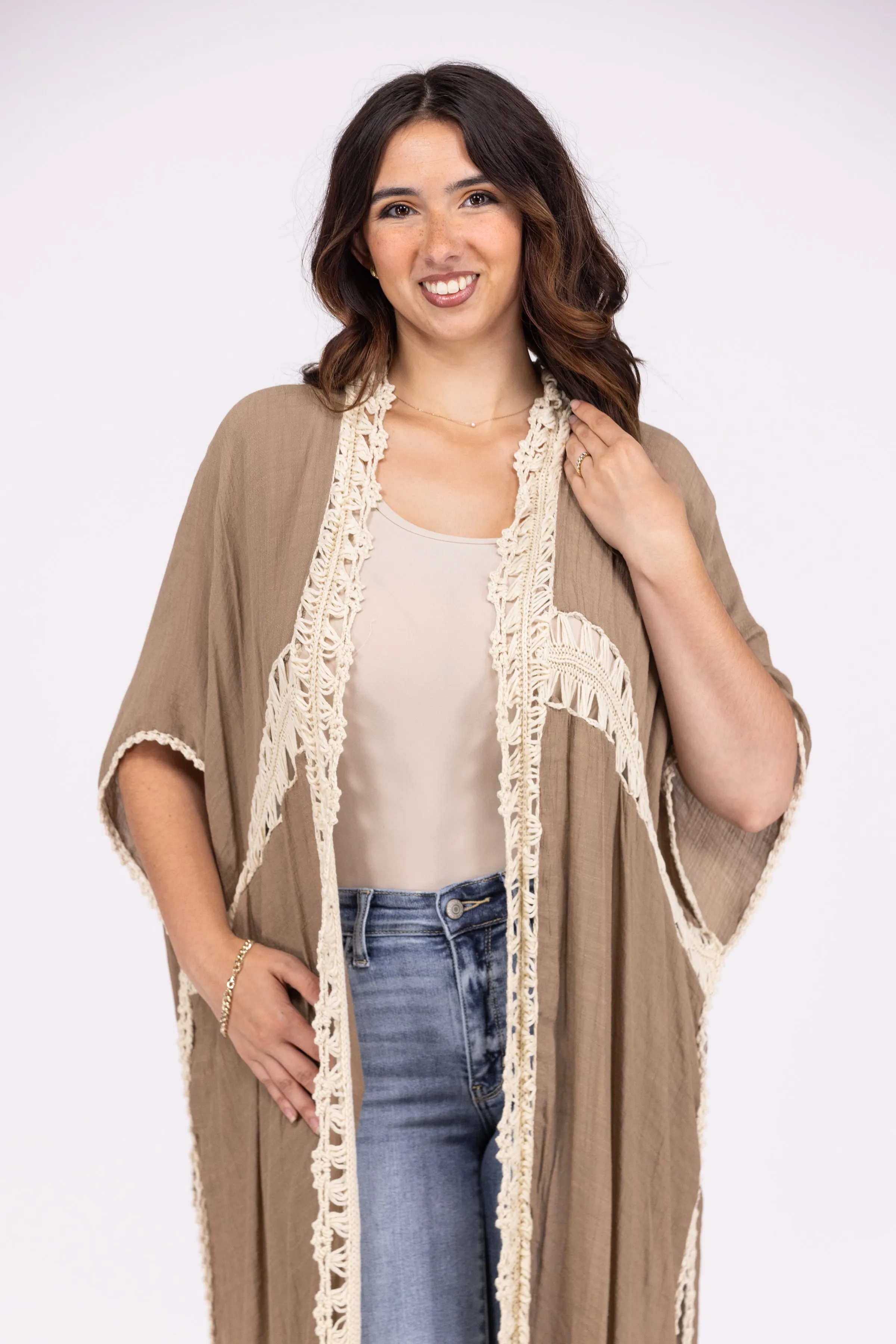 Great Victoria Women's Open Front Kimono