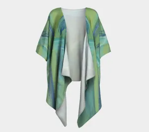 Green Draped Kimono