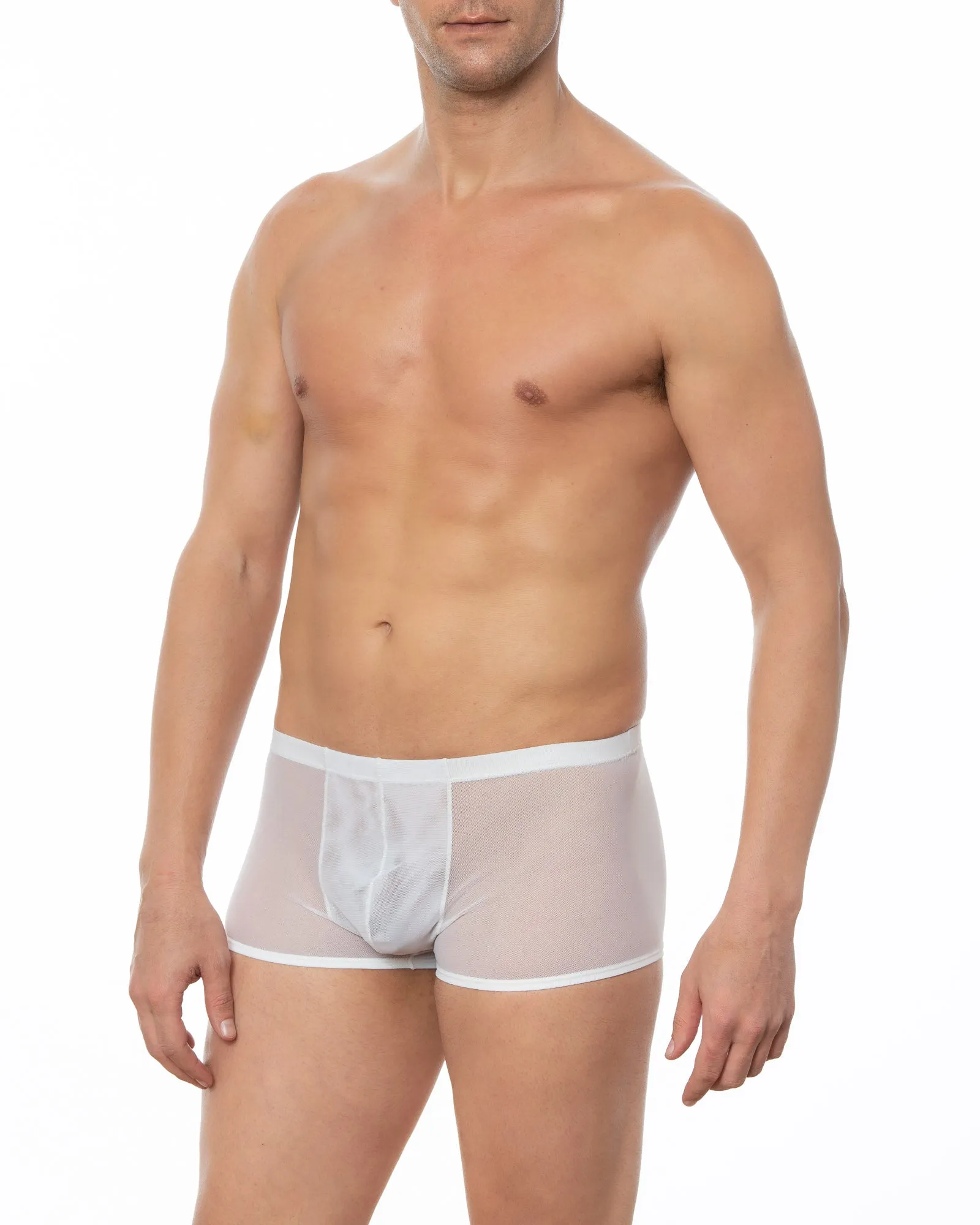Green - GRANT Sheer Mesh Boxer Brief