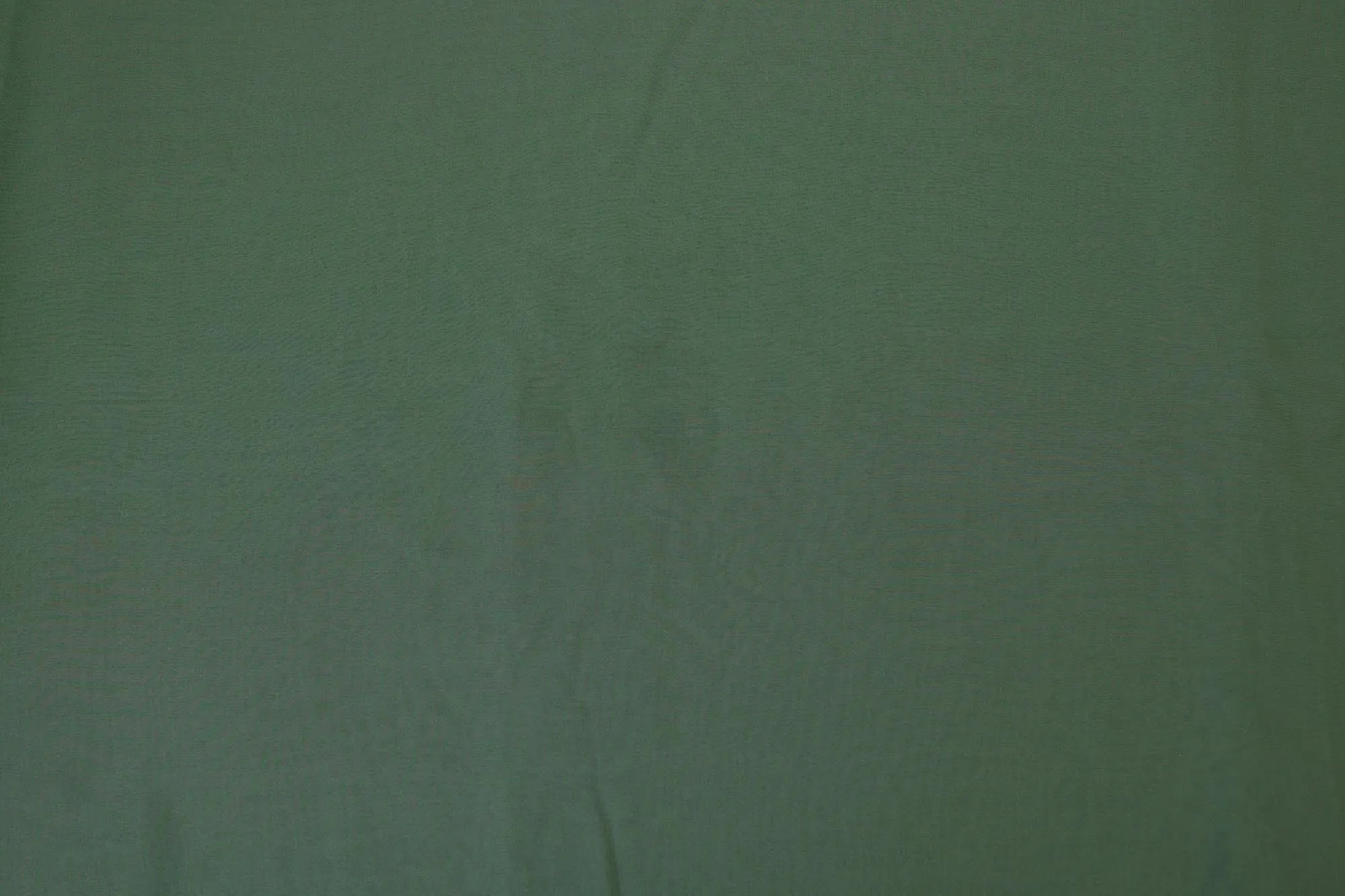 Greyish green plain georgette fabric
