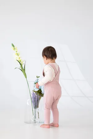 Grow With Me Overalls | Peony (4-6 years, 6-8 years)