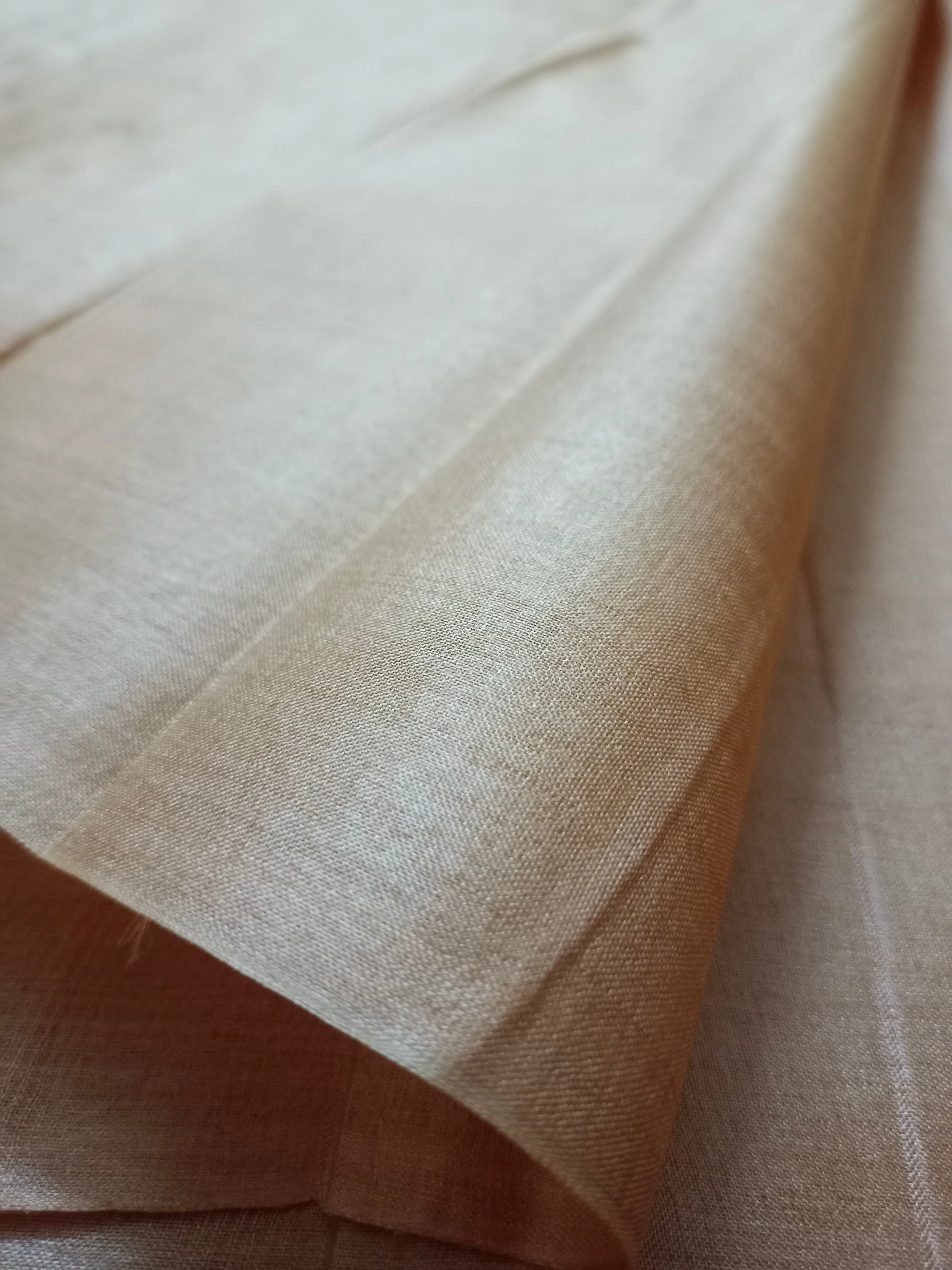 Handwoven Pure Tussar Fabric