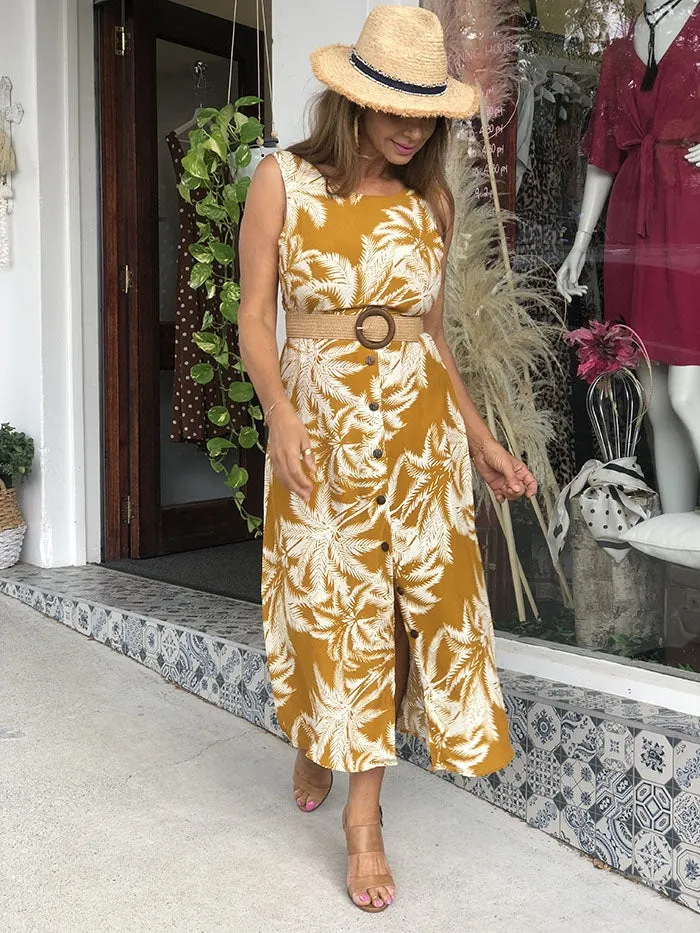 Hayman Dress - Palm