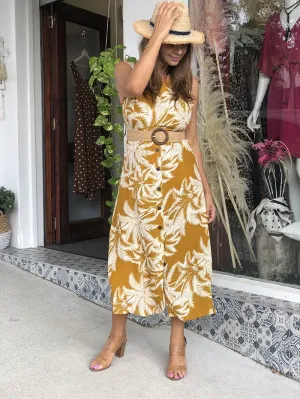 Hayman Dress - Palm
