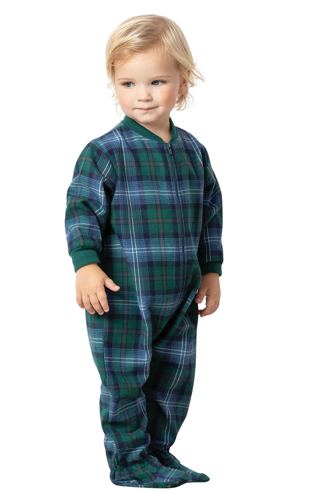 Heritage Plaid Onesie Infant Pajamas