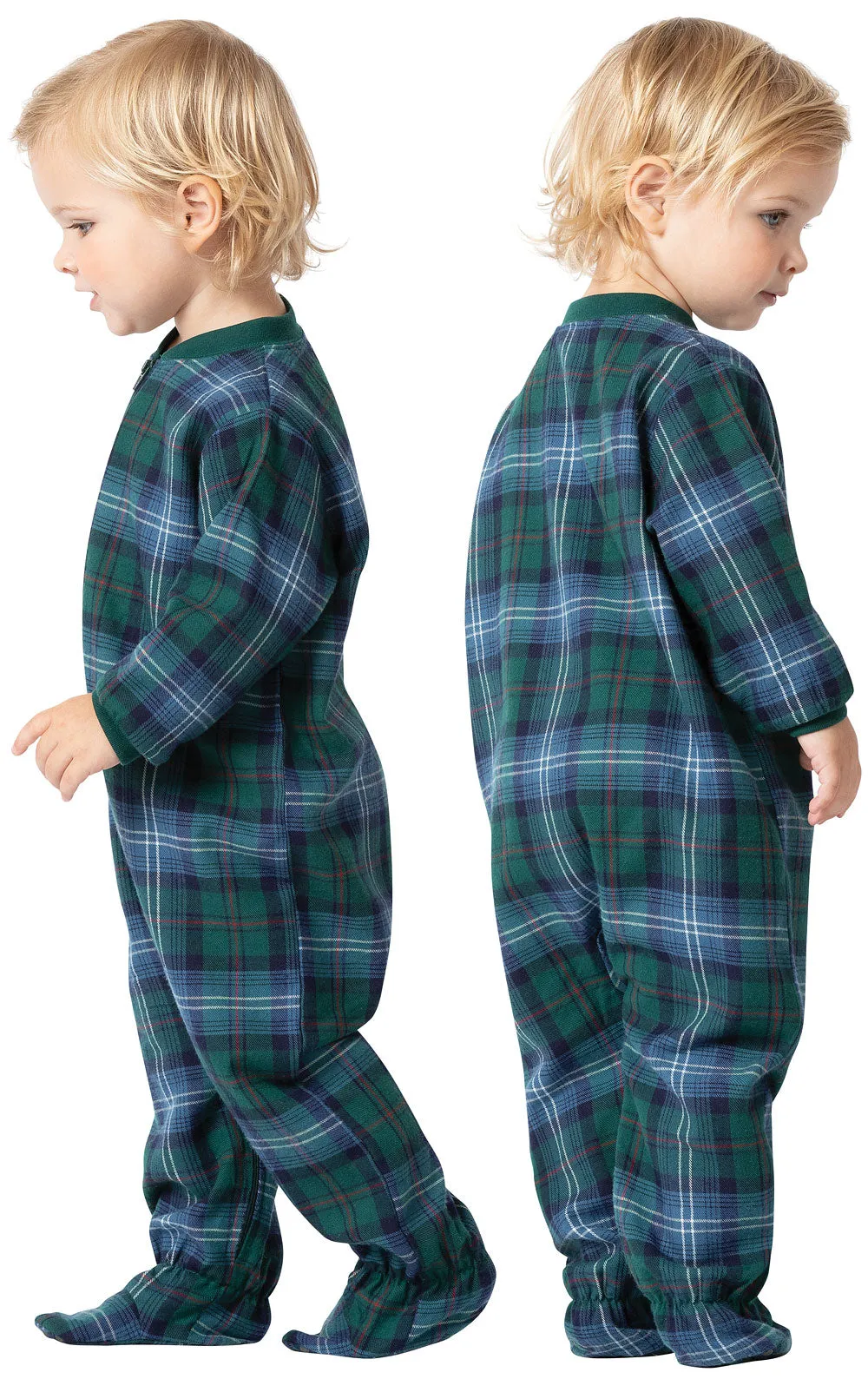 Heritage Plaid Onesie Infant Pajamas