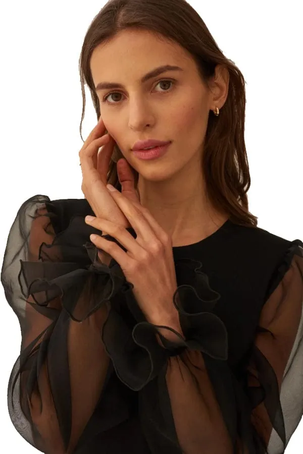 Hidden Promise Bodysuit - Black