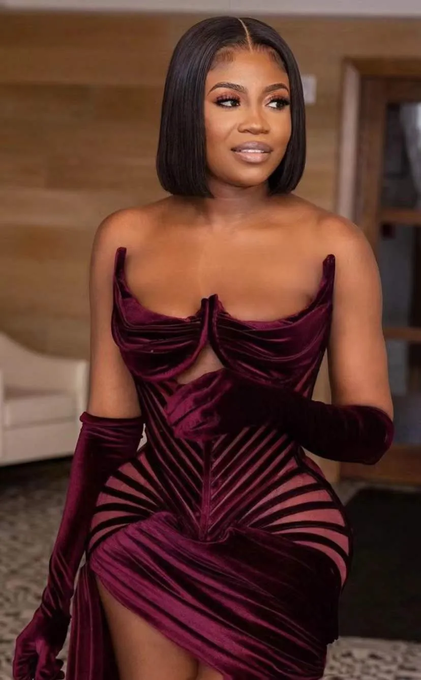High Opening Mini Dress
