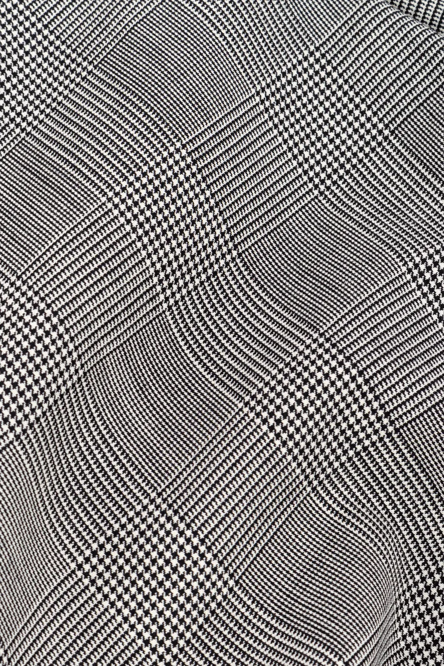 Houndstooth Overall Jumpsuit