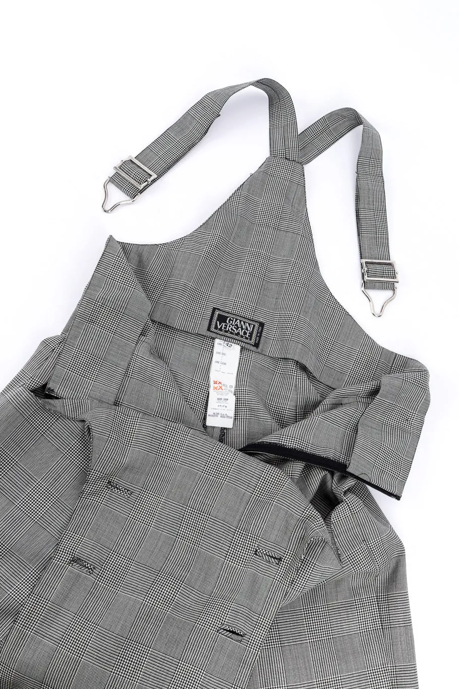 Houndstooth Overall Jumpsuit