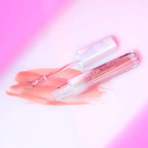 Huda Beauty Silk Balm Rose Quartz Illuminating Lip Balm