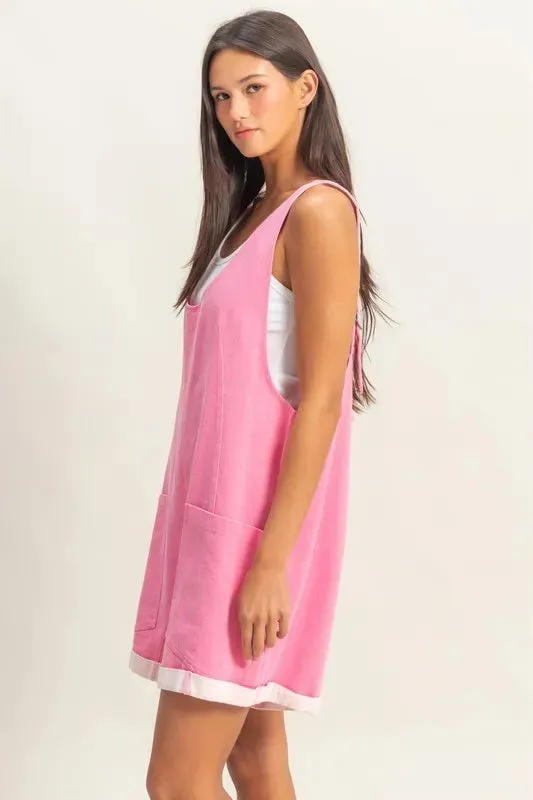HYFVE V-Neck Pocket Detail Romper
