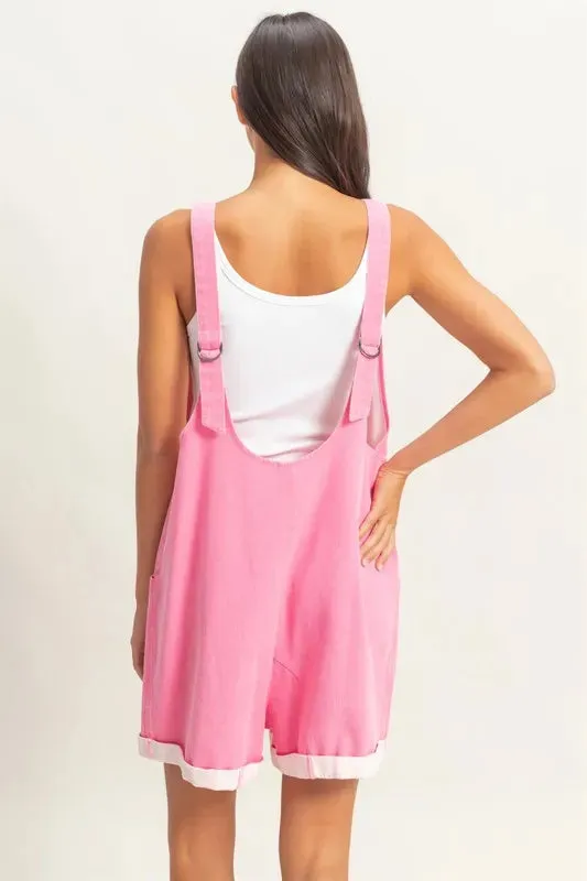 HYFVE V-Neck Pocket Detail Romper
