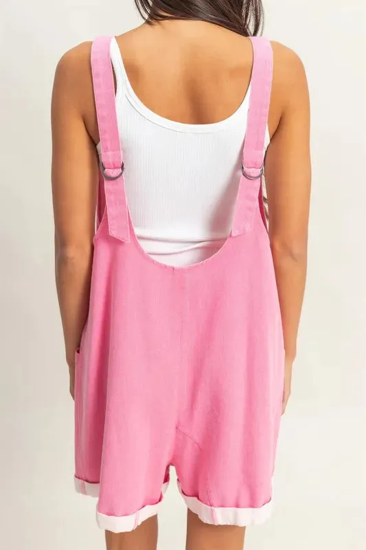 HYFVE V-Neck Pocket Detail Romper