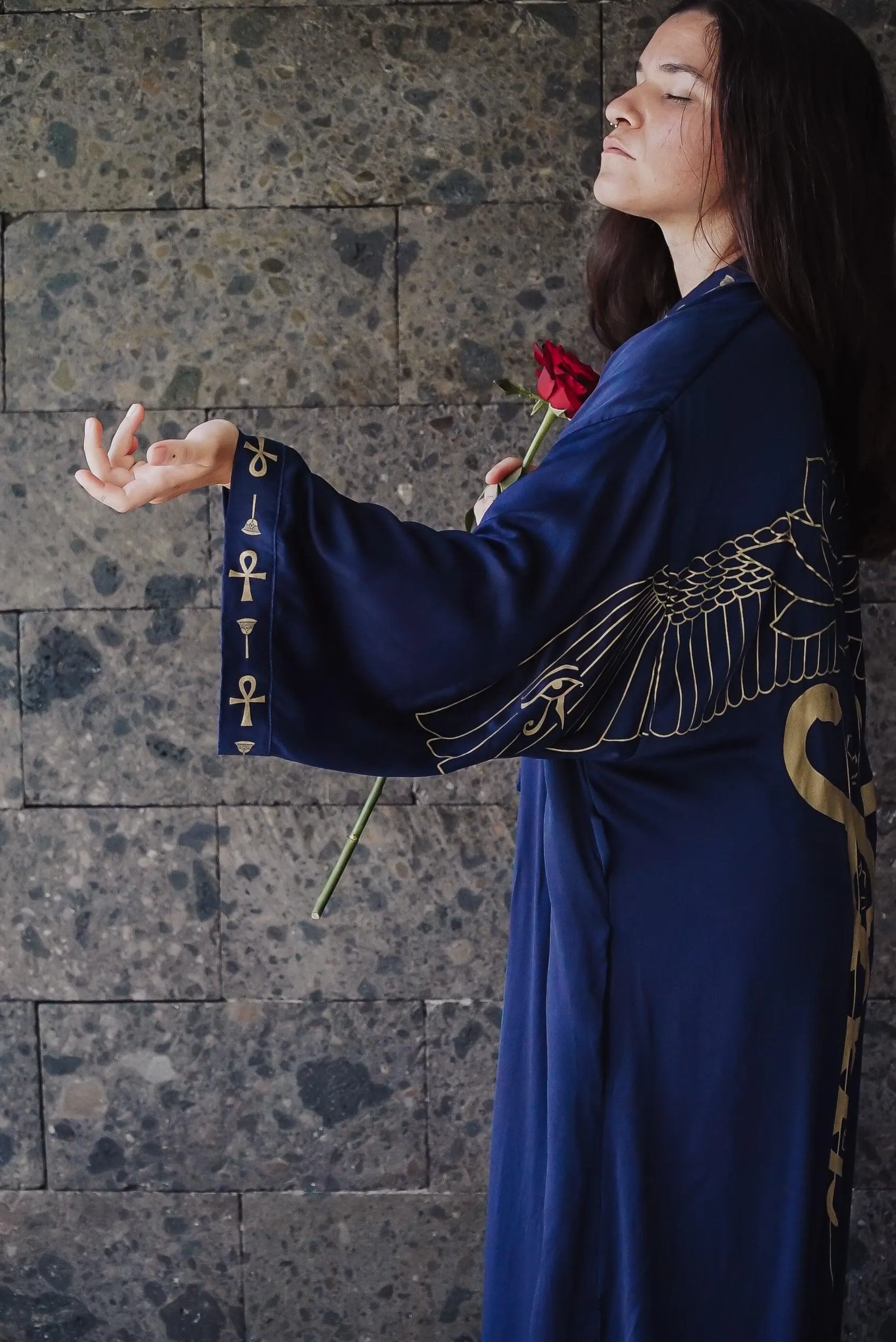 Isis Priestess Kimono (long-sleeve)