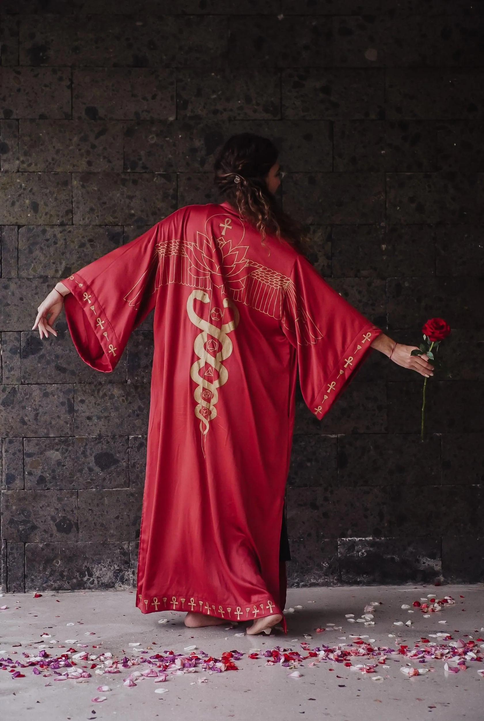 Isis Priestess Kimono (long-sleeve)