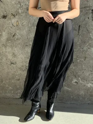 Jil Sander silk skirt