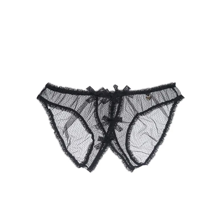 Knickerworld | Black Mesh Ouvert