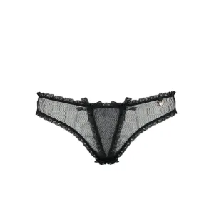 Knickerworld | Black Mesh Ouvert