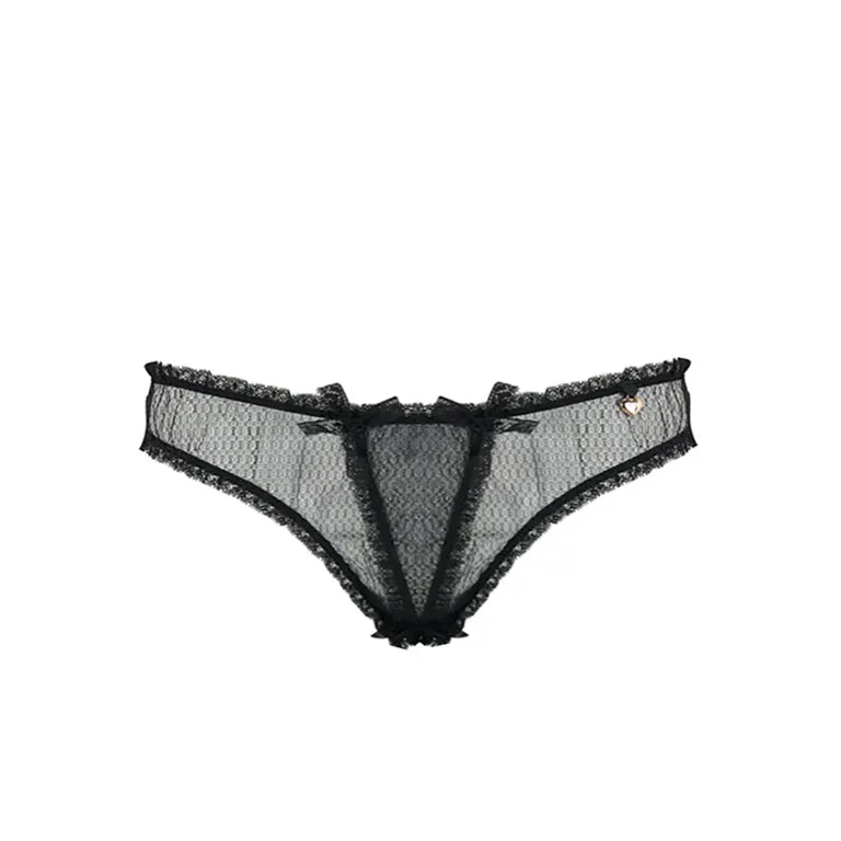 Knickerworld | Black Mesh Ouvert