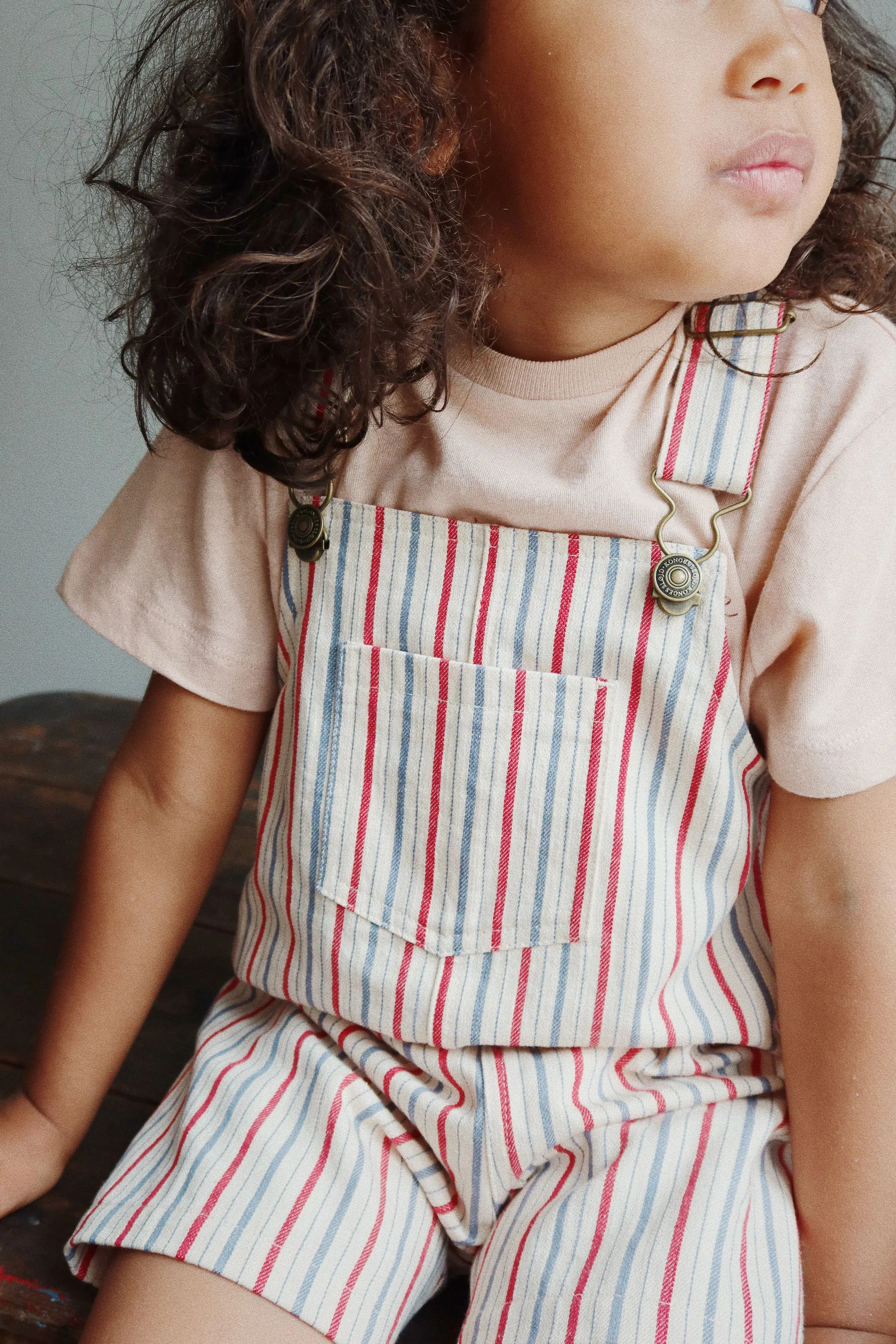 Konges Sløjd Marlon Overall Gots - Antique Stripe