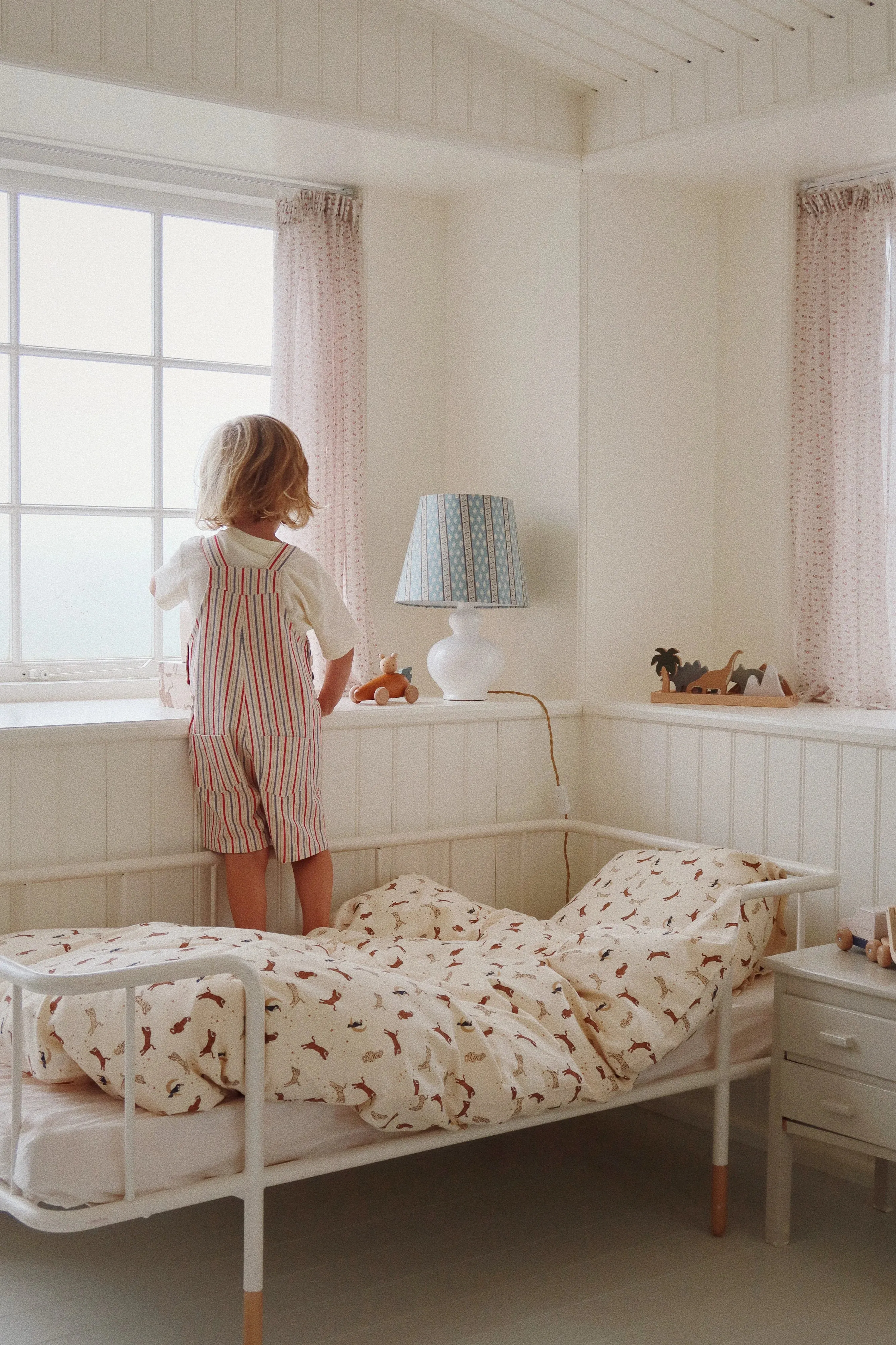 Konges Sløjd Marlon Overall Gots - Antique Stripe