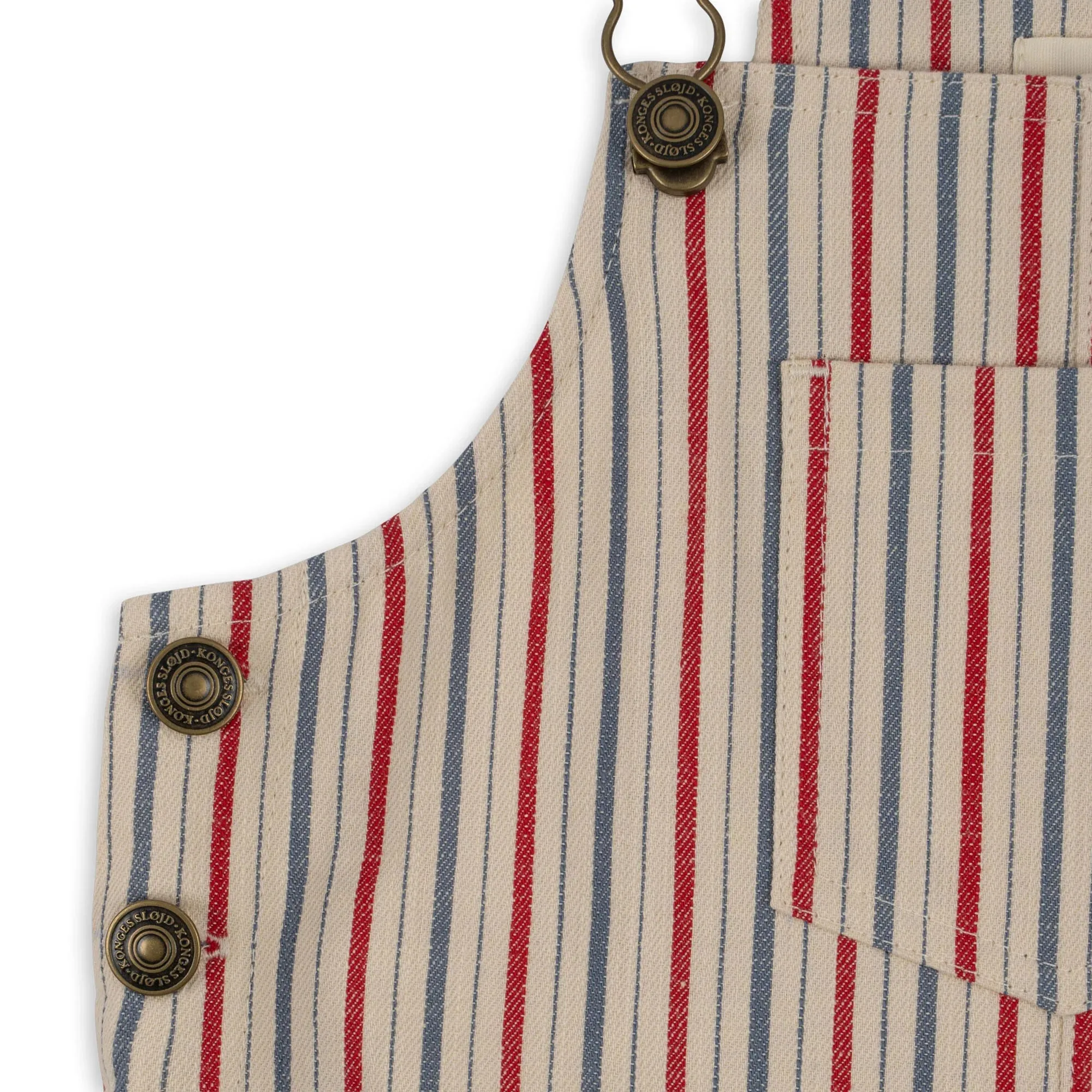 Konges Sløjd Marlon Overall Gots - Antique Stripe