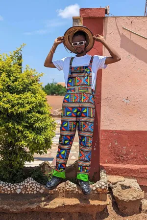 Labadi Love Neon Festival Dungarees