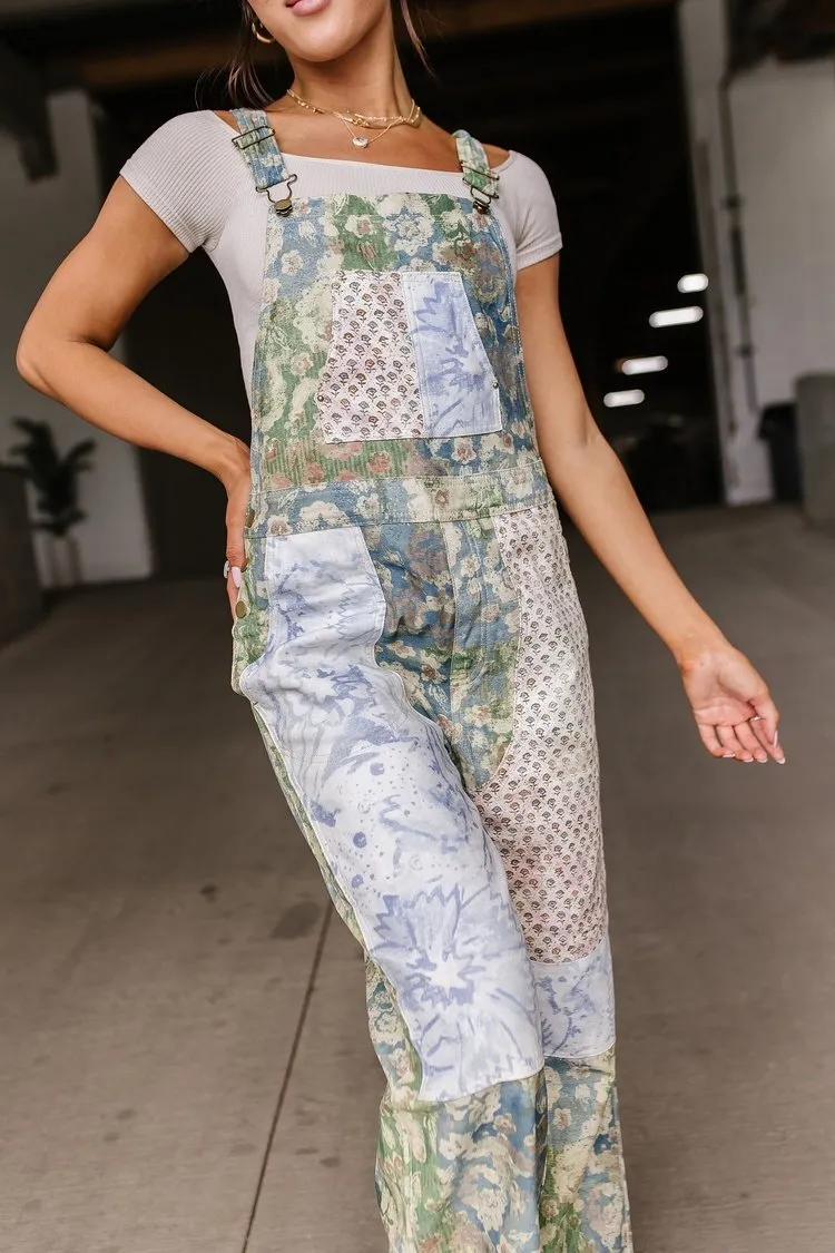 Laney Patchwork Overalls