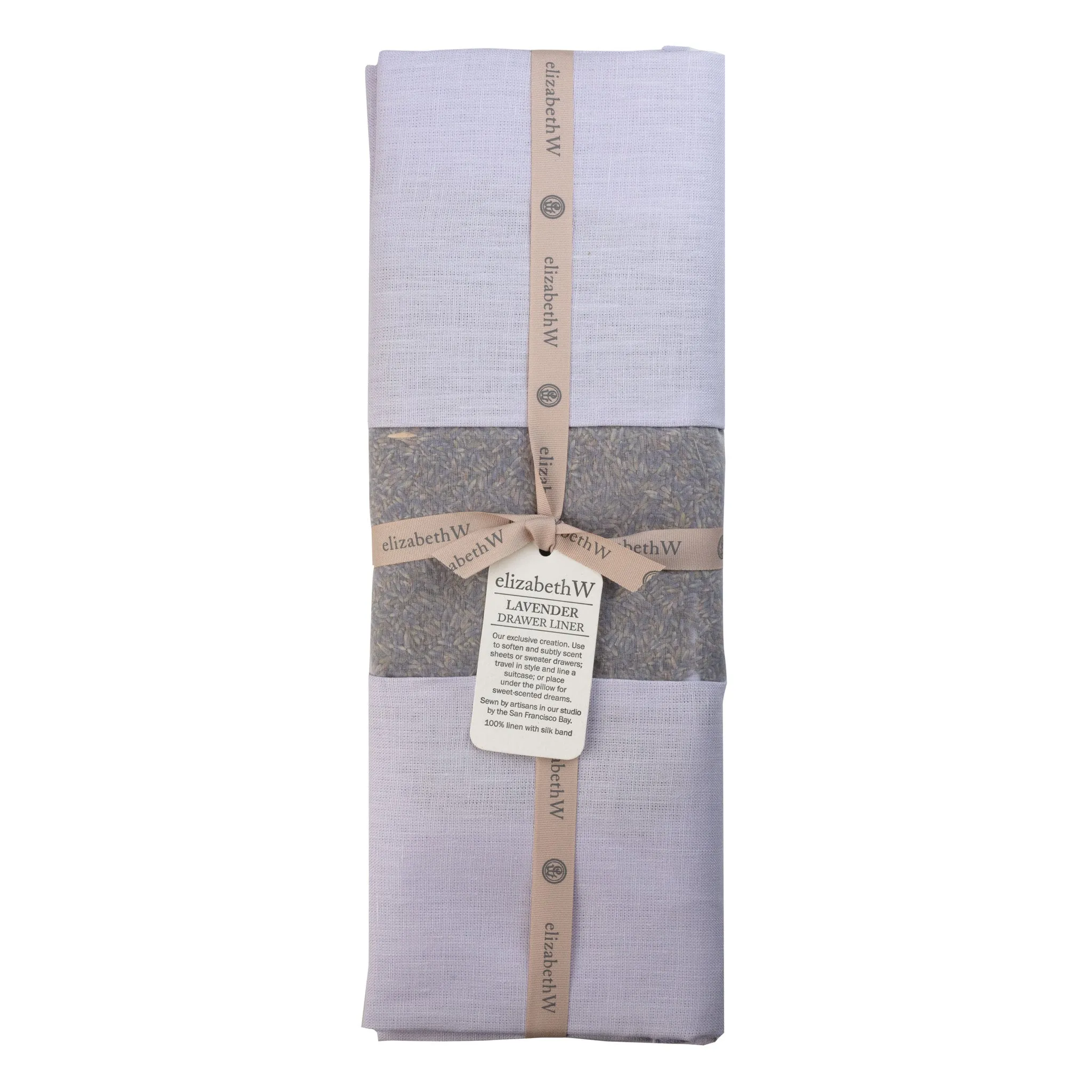 Lavender Drawer Liner Purple Linen
