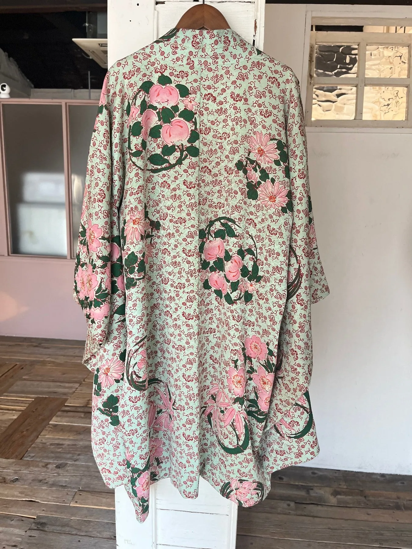 Light Blue Scroll Haori