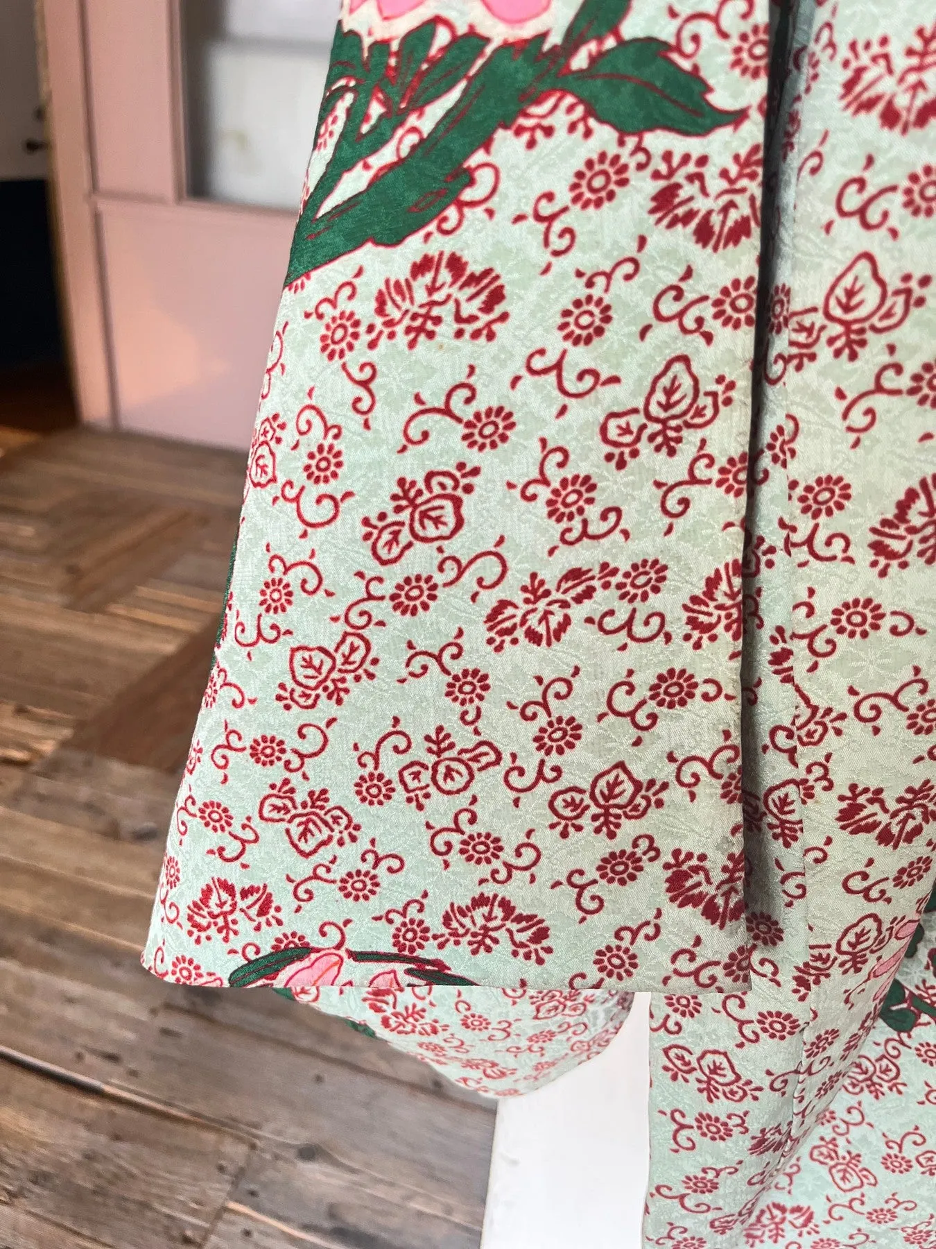 Light Blue Scroll Haori