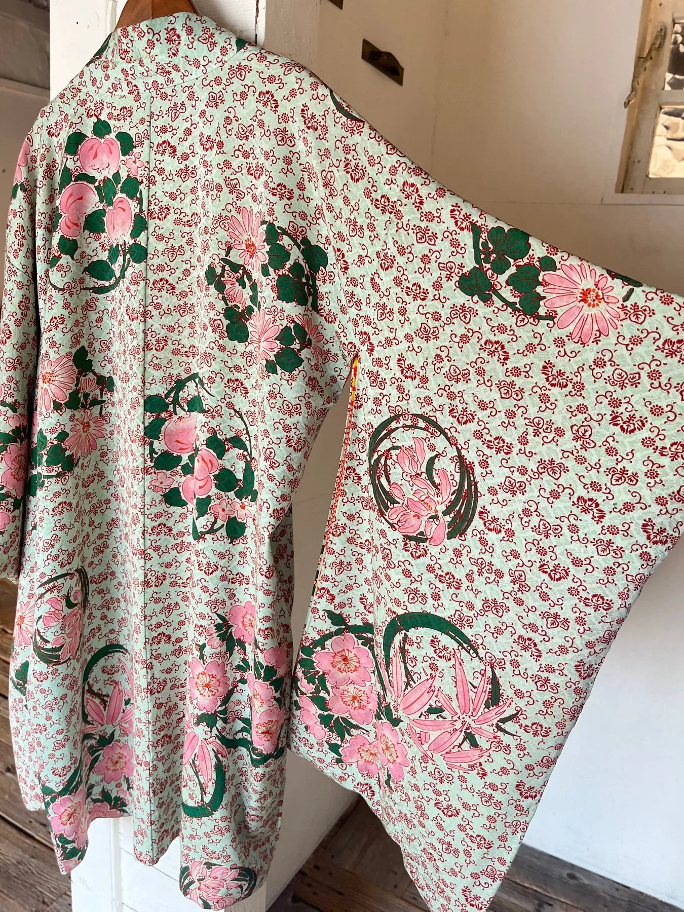 Light Blue Scroll Haori