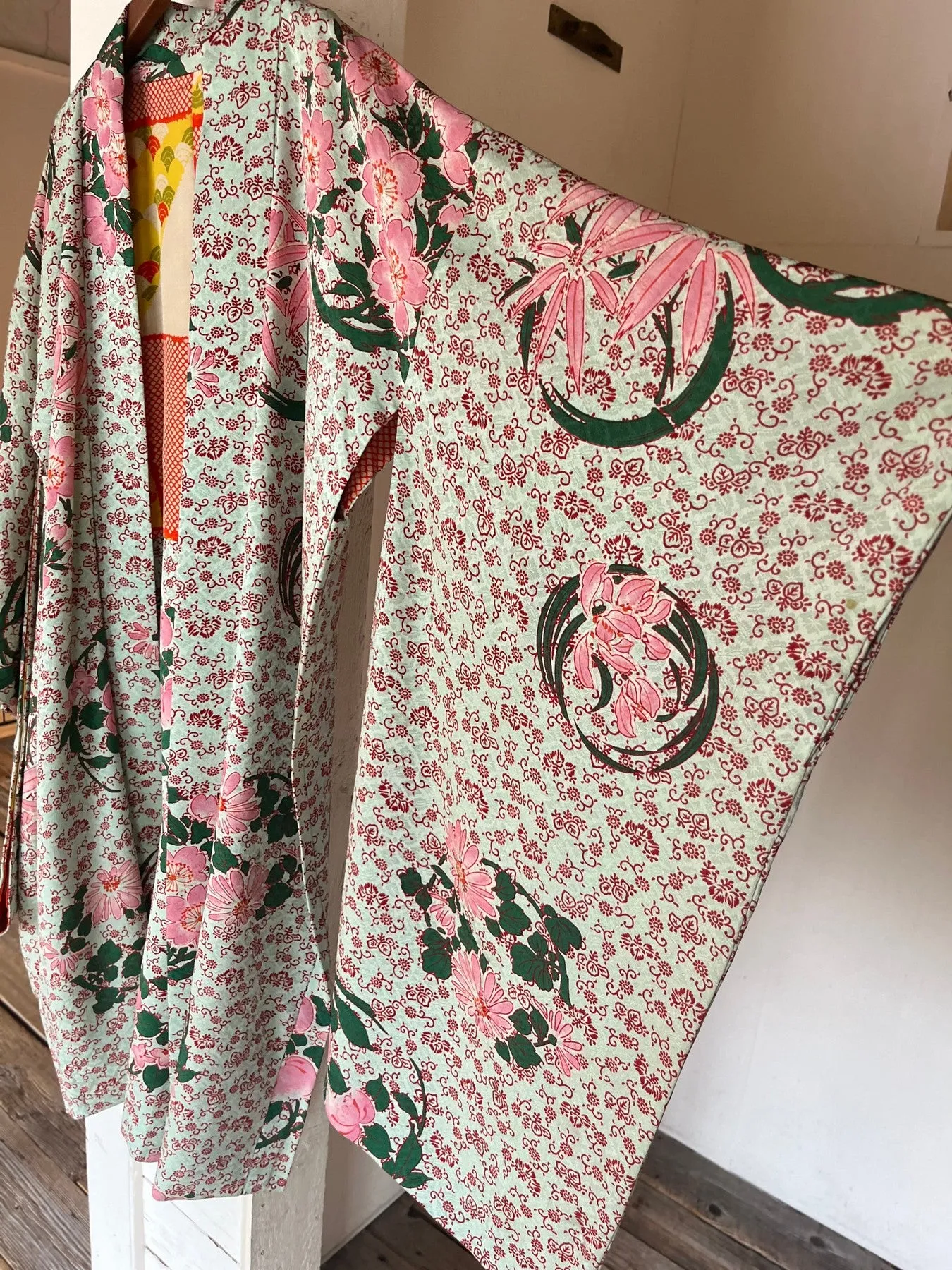 Light Blue Scroll Haori
