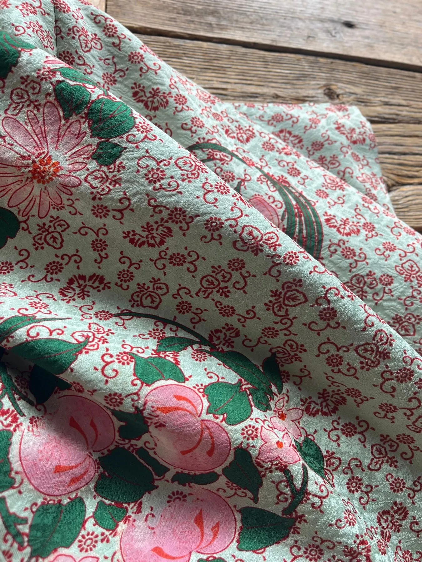 Light Blue Scroll Haori