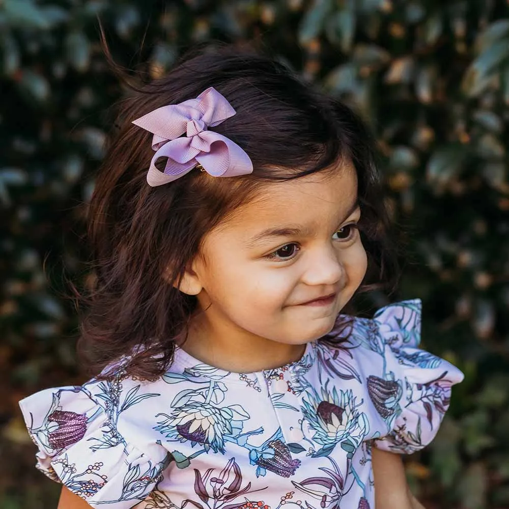 LILAC BOW CLIP